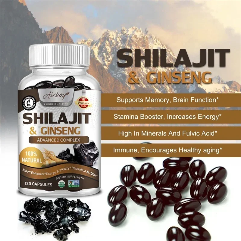 Shilajit - Energy Boost, Enhanced Performance, Promote Heart and Blood Circulation Health 6