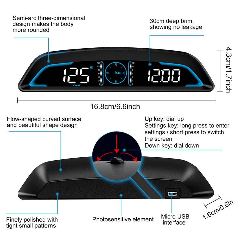 G3 GPS ڵ HUD ӵ  ÷,  ˸ ˶, ӵ,    ׼