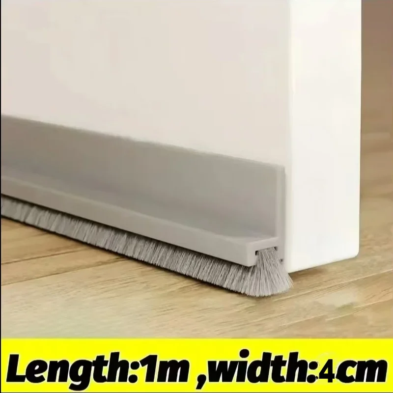 Self-Adhesive Door Bottom Sealing Strip - Wind, Insect, and Sound Barrier Tape