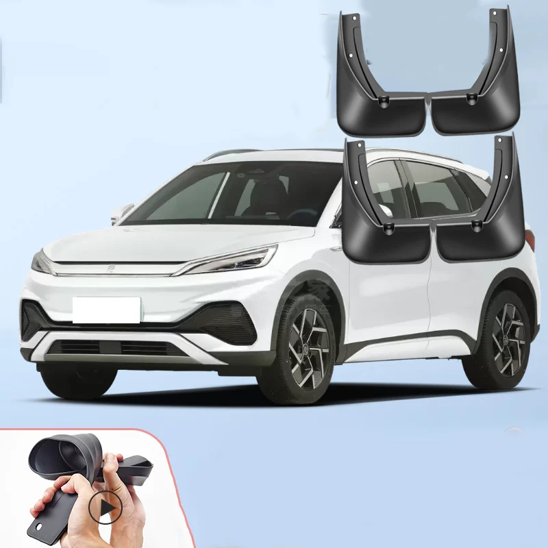 

Брызговики от грязи для BYD Atto 3 Yuan Plus EV 2021-2023 Black