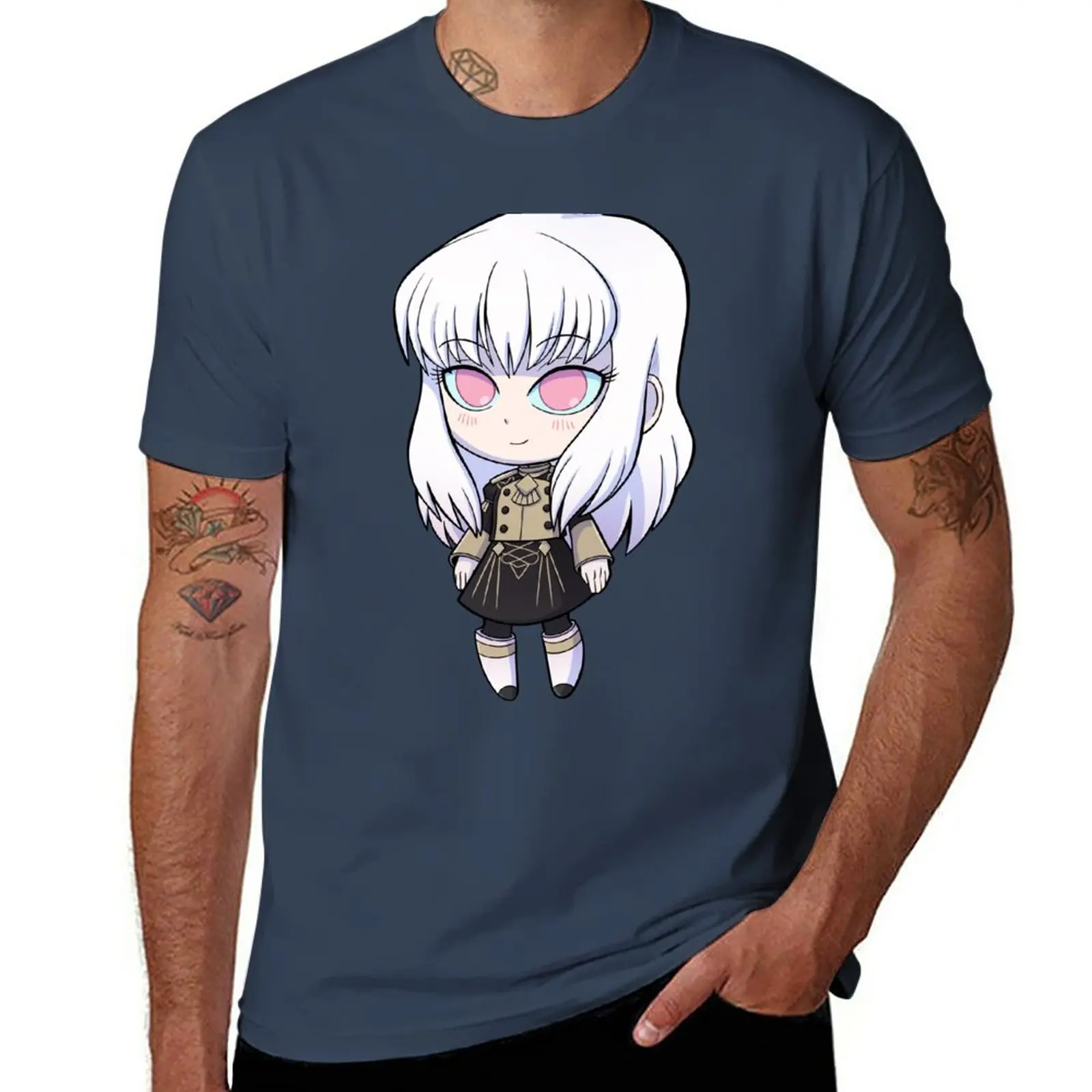 New Lysethea-Fire Emblem Three Houses - Chibi Cutie T-Shirt Abbigliamento Uomo Moda Coreana