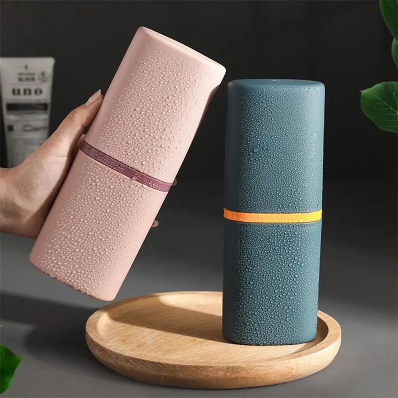 Portable Toothbrush Case Travel Camping Outdoor Toothbrush Storage Box Toothpaste Holder Cover Bathroom Accessories