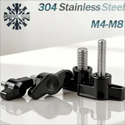 Stainless Steel T - Shaped Thumb Screw Handle for Quick Hand Tightening