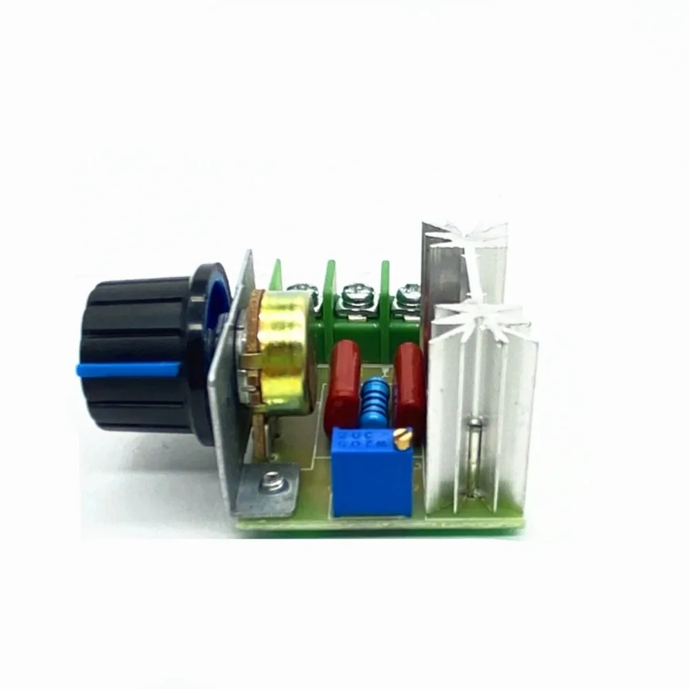 Voltage Regulator AC 220V 2000W SCR Voltage Regulator Dimming Dimmers Motor Speed Controller Thermostat Electronic Voltage Regulator Module