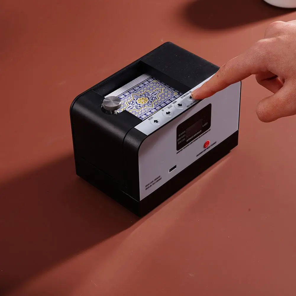 Smart Card Dealer Universal Rechargable Automatic Playing Card Dealing