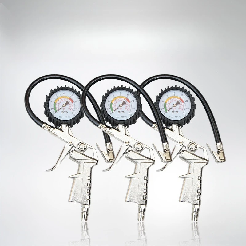 220 PSI High Precision Car Tire Pressure Gauge Pressure Gun Type for ...