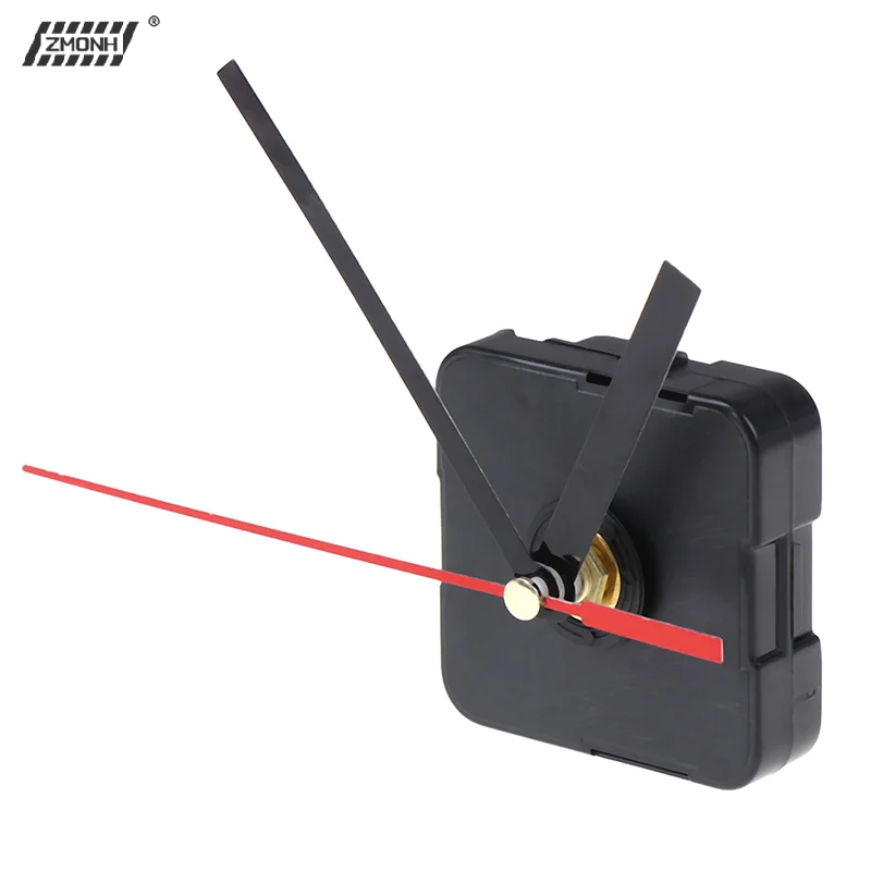 [H]1세트 무소음 석영 시계 무브먼트 시계 메커니즘 키트 DIY (후크 드롭 ..