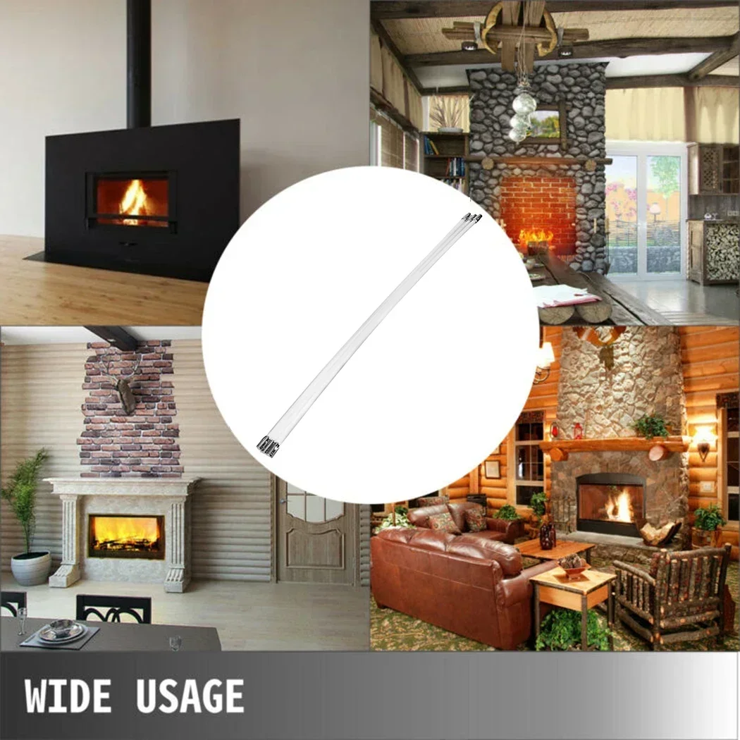 3pcs 100cm TFlexible Rods Chimney Cleaning Brush Fireplace Flue Sweep Whip Power Sweeping Away Soot Household home Cleaner Tools