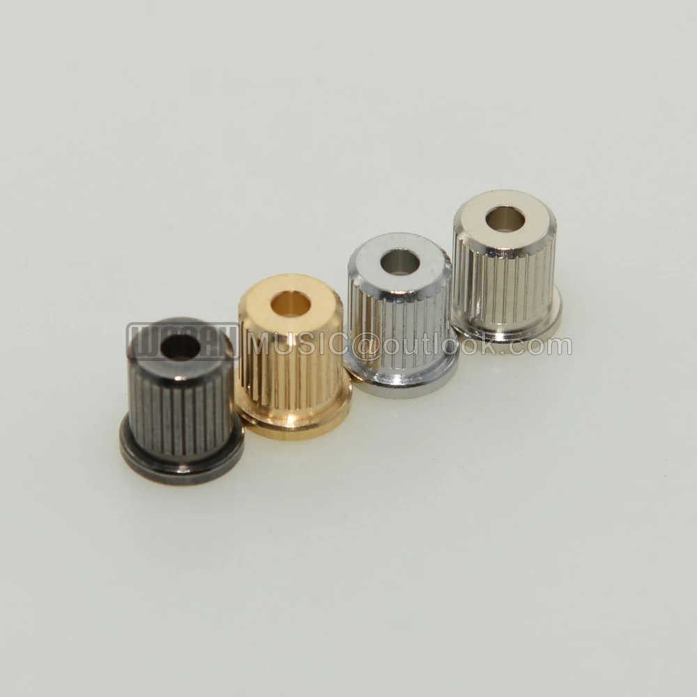 6 Stück Messing durch Body String Ferrules String Buchsen für Tlcaster Gitarre – Detail 5