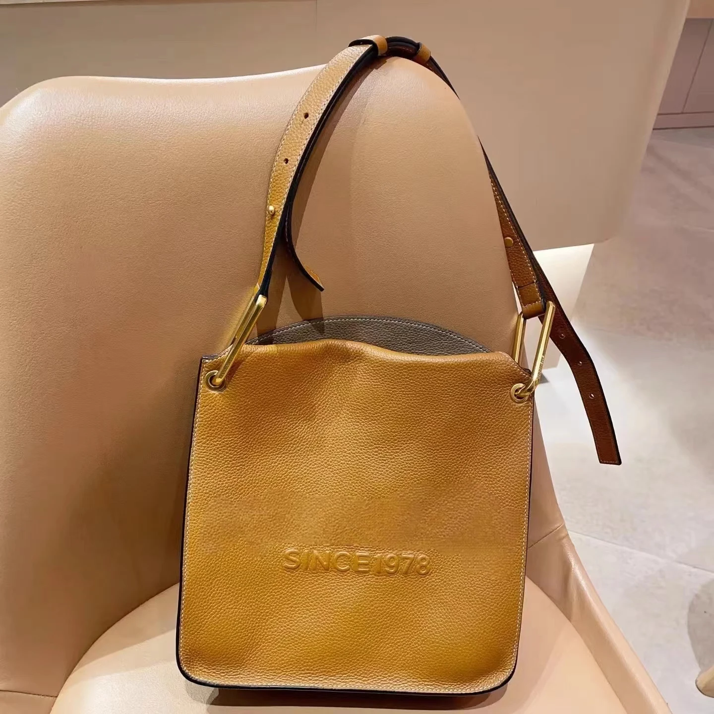 Nuova Borsa Tote Cocinella Borsa Grande A Tracolla Borsa Ascellare In Vera Pelle Borsa Da Donna