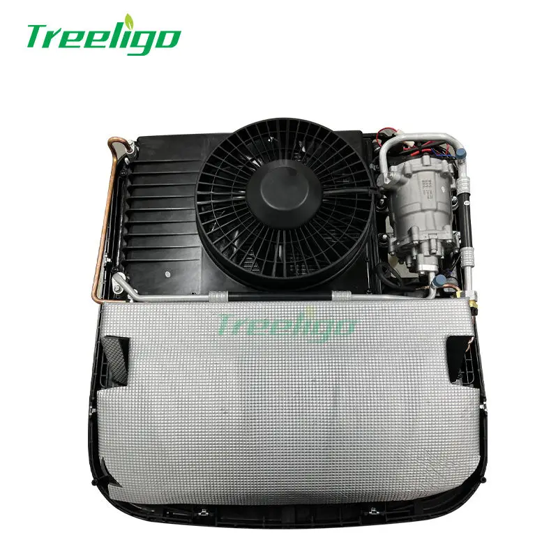 Treeligo DC 12 Volt Dach RV Klimaanlage Kühlung & Heizung 2 in 1