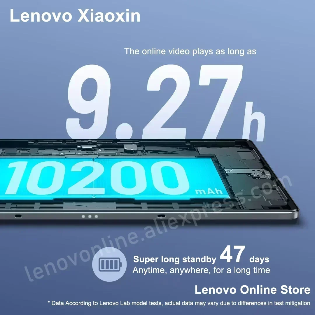 New Tablet Lenovo Pad Pro 2025 Xiaoxin Tab 144Hz Refresh Rate JBL 4 speakers 2.9K Android 12.7inch 2nd 10200mAh 45W Charging 5