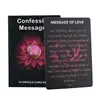 Fortune Telling Tarot Cards Confession Messages Oracle Cards Divination Tools Standard Tarot Decks for Board Game Fate 1