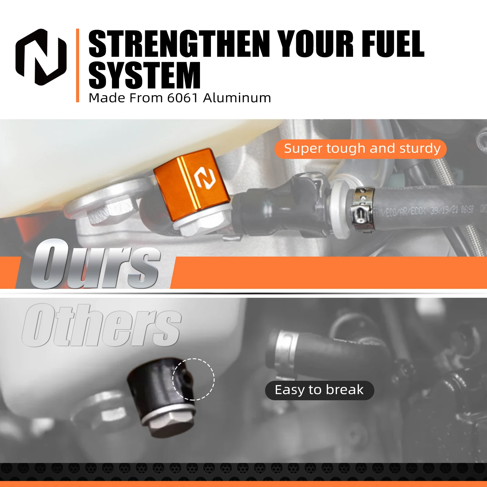 NICECNC Für KTM EXC 300 250 XCW 2020-2023 Kraftstoffleitungstank-Anschlussanschluss für Husqvarna TE 300i TE 250i TX 300i GasGas EC300 – Detail 10