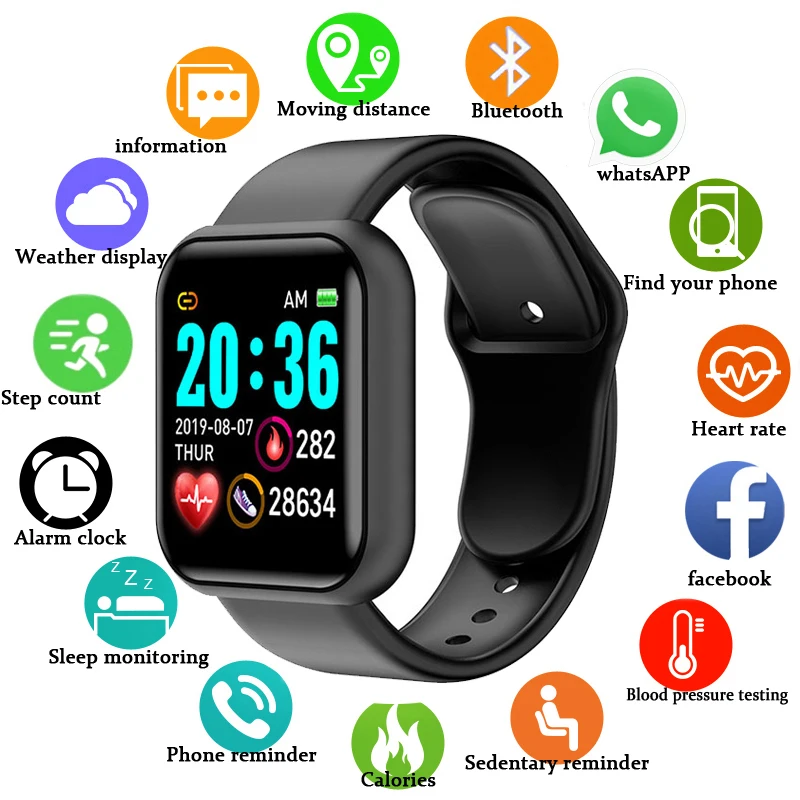 116Plus Smart Watch Sports Bracelet D13 Bracelet Sports Pedometer