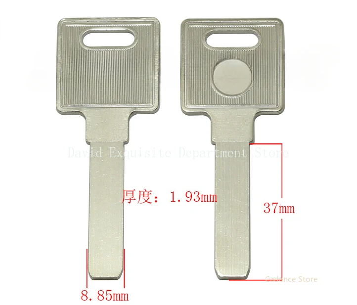 Best quality Lock Cylinder House Home Gold blanks Locksmith Supplies Blank Keys 10pcs/lot
