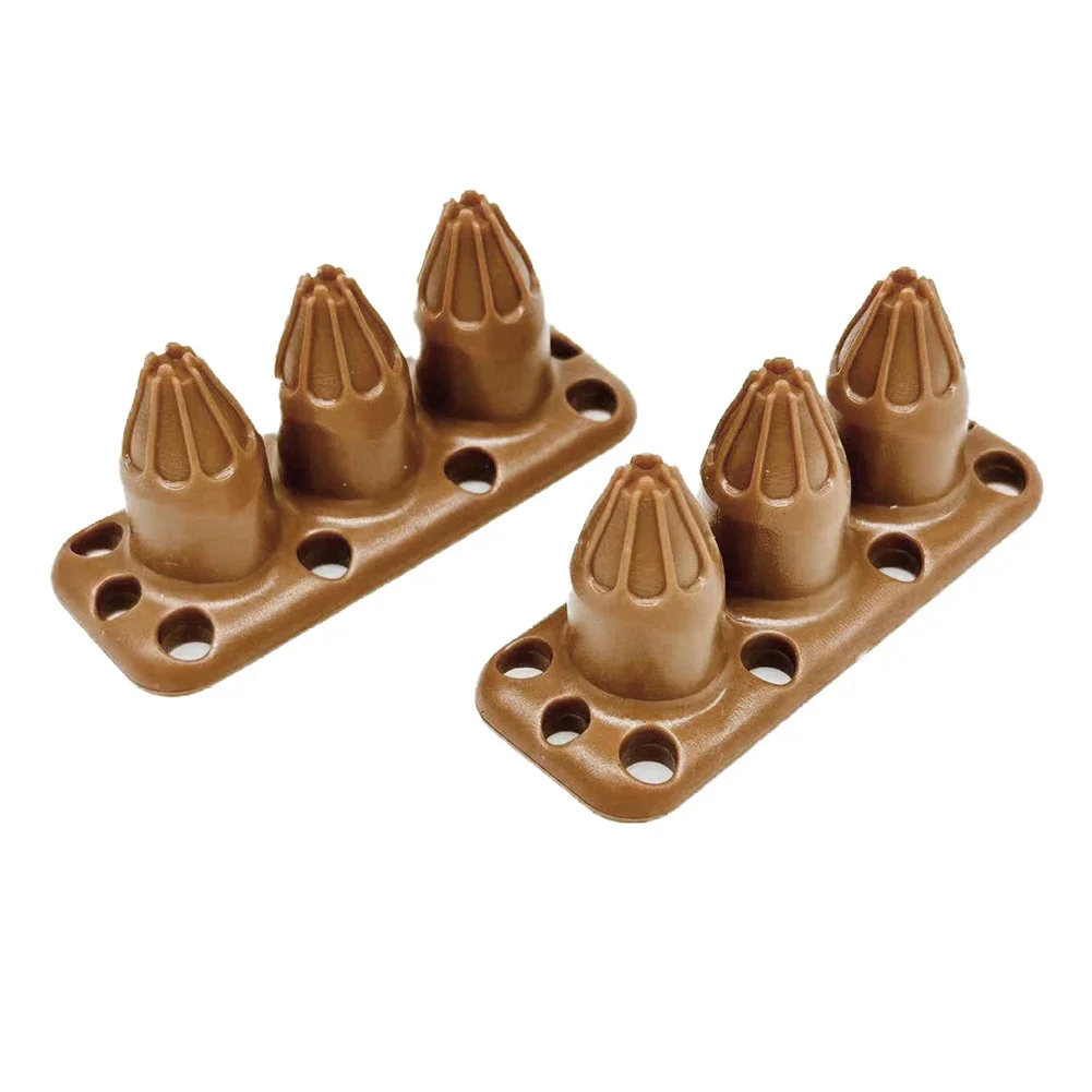 2PCS Tactical Self-defense Buckle Boot Studs Protection Security Spike Boot Nail Wushu Boot Nail Survival Tool