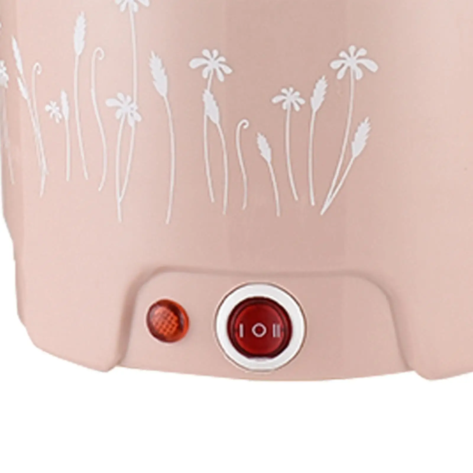 Electric Pots Household Portable Multipurpose Mini Ramen Cooker Noodles Cooker Mini Pot for Shabu Shabu Dumpling Fry Ramen Eggs 5