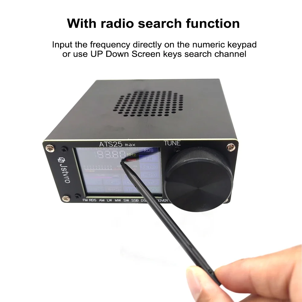 2026년형 ATS-25 Max Si4732 풀밴드 라디오 수신기 DSP 수신기 FM..