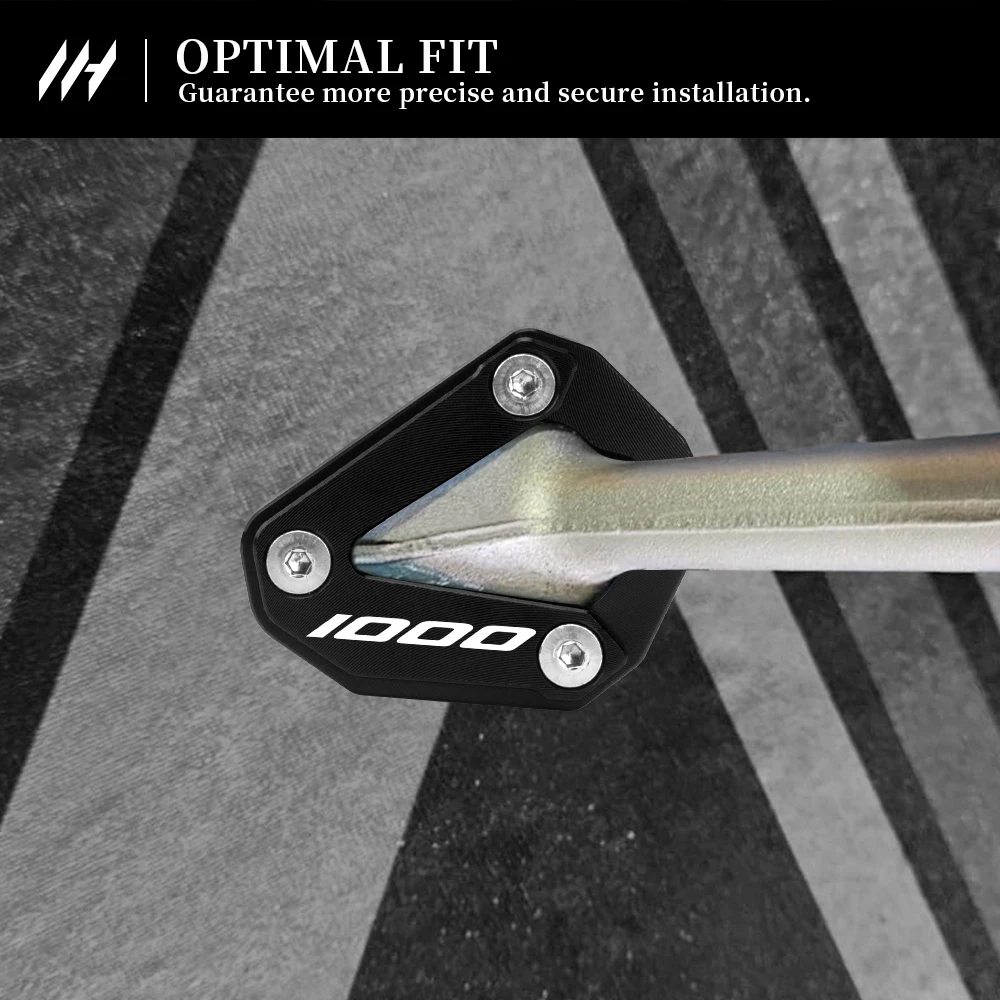 Motorcycle Kickstand Foot Enlarger Plate Accessory