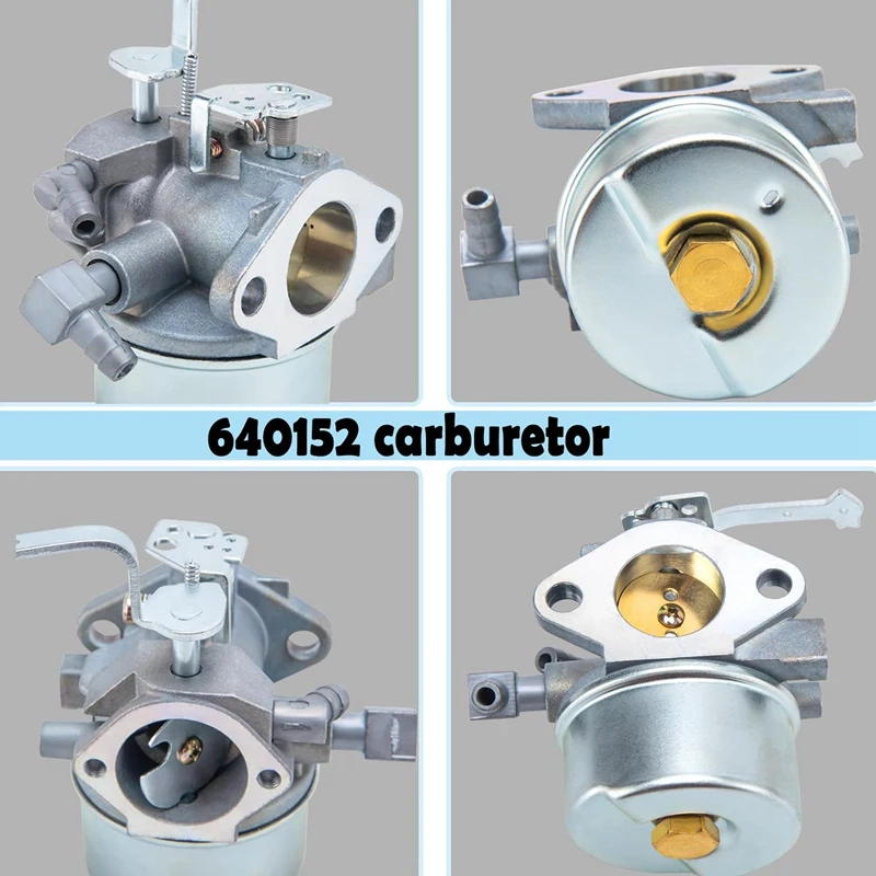 640152 Carburetor For Tecumseh 640152A 640023 640051 640140 640260B HM80 HM90 HM100 8-10 HP Engine Snow Blower Mower Durable