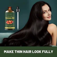 Huile de soin capillaire Batana, formule végétale, répare les cheveux abîmés, lisse les cheveux, huile nourrissante pour cheveux 2