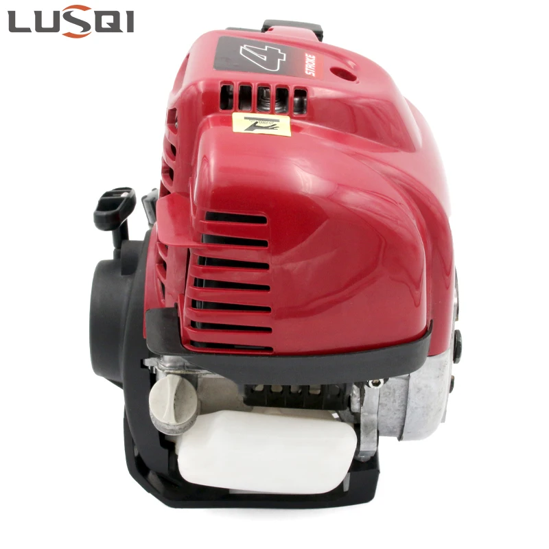 LUSQI GX35 4 Stroke Gasoline Engine Single Cylinder Petrol Engine Fit Brush Cutter Water Pump brush cutter engine gasoline engine