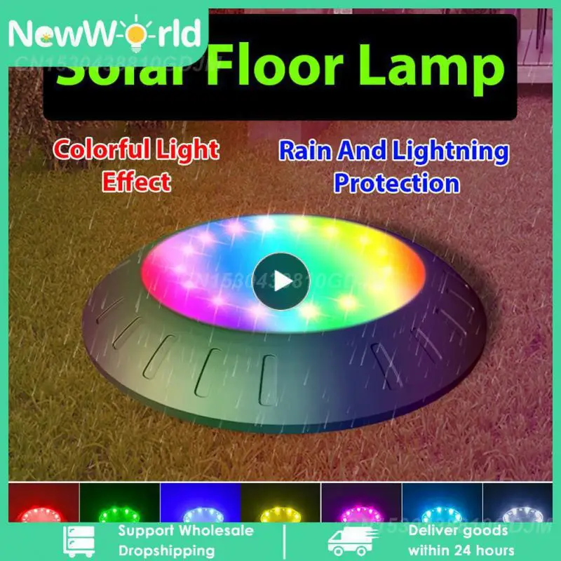 

Многофункциональное зарядное устройство на солнечной батарее из АБС-пластика, умное освещение, подземное освещение на солнечной батарее, 16 светодиодов