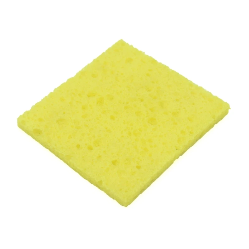 100PCS Soldering Iron Tips Cleaning Sponges High-Quality Heat-Resistant Cleaning Sponge High-Temperature Resistant 5