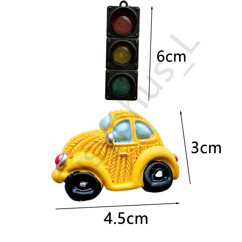 Traffic Light Magnetic Fridge Stickers Chalkboard Whiteboard Stickers Creative Home Decoration Magnet Ornaments