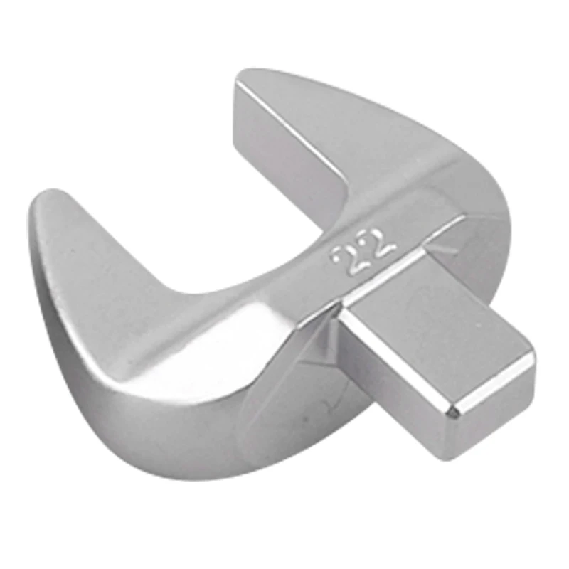 대만 제조 교환 가능한 토크 렌치 헤드, 9x12mm 오픈 엔드 삽입 도구 7-36mm 포크 렌치 헤드