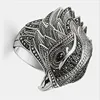 Milangirl Men Rings Hip Hop Eagle Personality Animal Bird Rings for Men Domineering  Ring 2