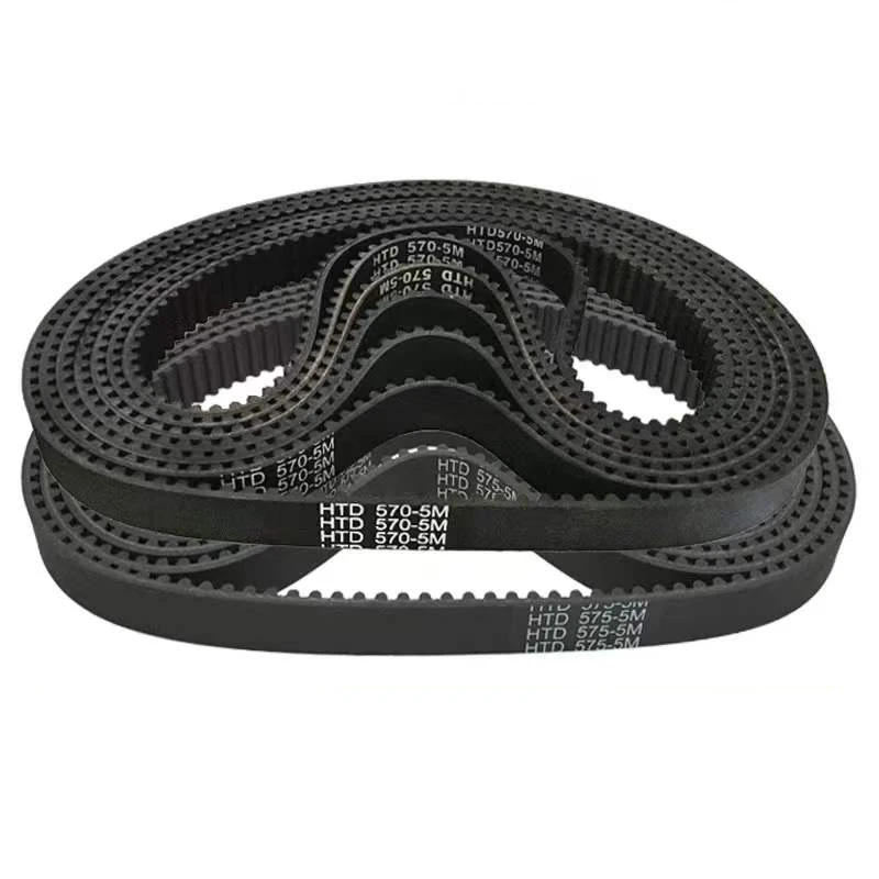 

HTD5M Timing Belt Length 570 575 580 585 590 600 605 610 615 620 680 Width10/12/15/20/25/30 HTD 5M Closed Loop Synchronous Belts