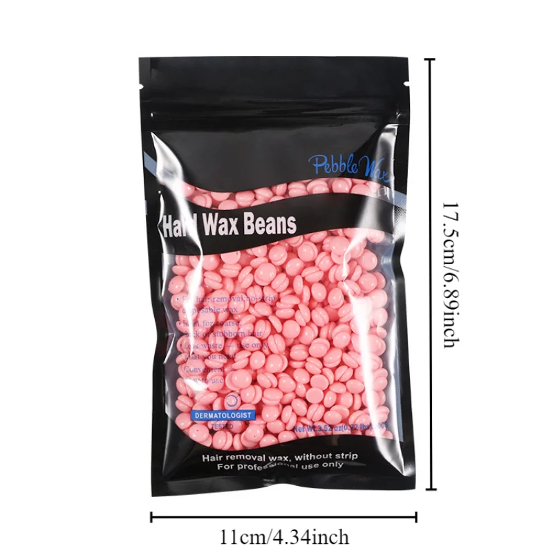 1Pc 100g Depilated Wax Beans Without Strip Multiple Flavors Solid Hair Removal Wax for Men Women