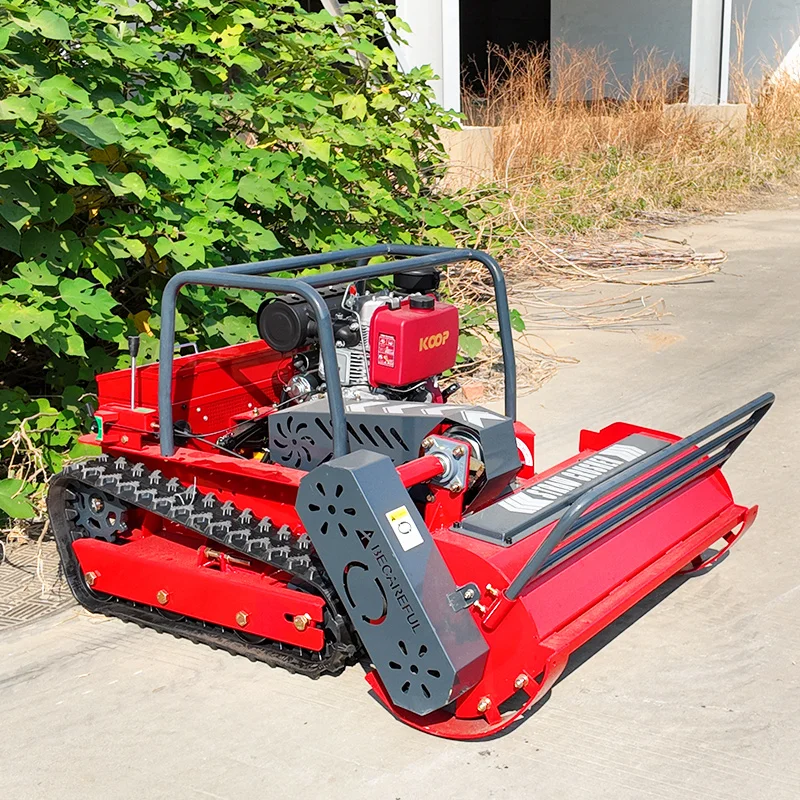 Tondeuse à gazon télécommandée Diesel personnalisée, 800mm, 1000mm, 1200mm, pour ferme