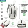 YONEX High Quality Badminton Racket Sports Backpack Leather Tennis Shoulder Bag 4-6 Pieces Racket Backpack Multifunctional Fit 4