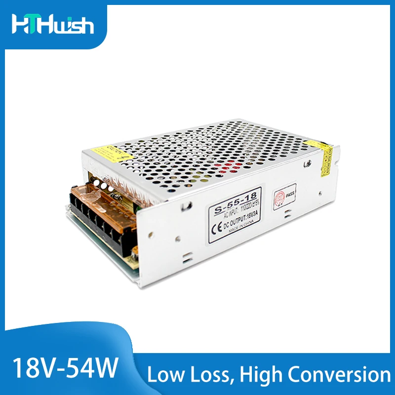 DC 18V 3A Switching Power Supply 54W Transformer LED Drive Adapter Can Be Applied To The of Lights | Обустройство дома