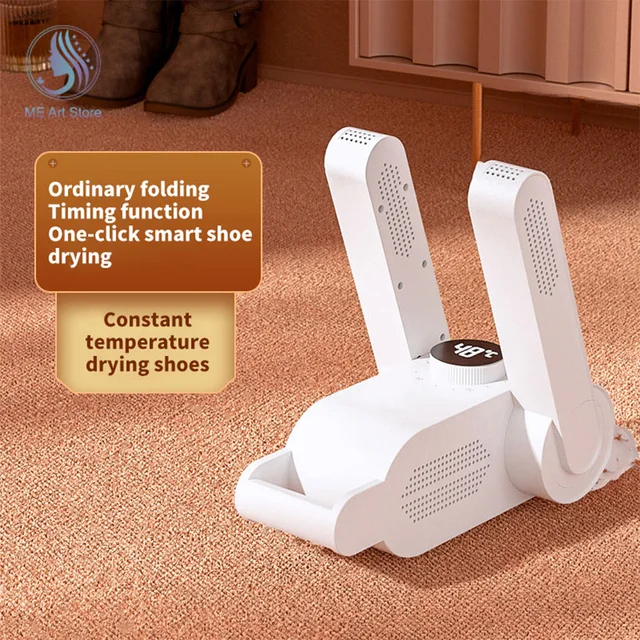 220 V -Os Cipő Szárítógép Gyors Szárító Szag Dezodor Fűtőberendezés Dehumidifier Eszköz Kesztyű Csizma Szárazabb Láb Melegebb Melegítő - Image 2