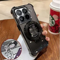 Sleek Plating Phone Case with Magnetic Holder & Shockproof Stand for OPPO Reno7 5G (Black)
