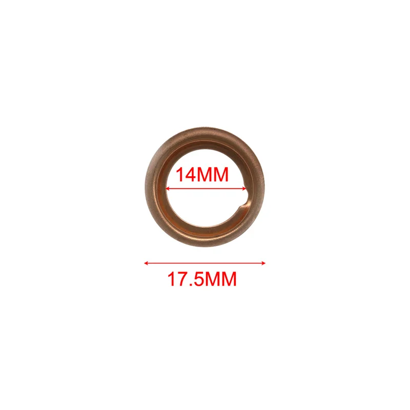 Oil Drain Plug 5pcs Car Engine Oil Drain Plug Gaskets Copper Colored Oil Drain Plugs Crush Washers Gaskets Rings For Nissan Infiniti