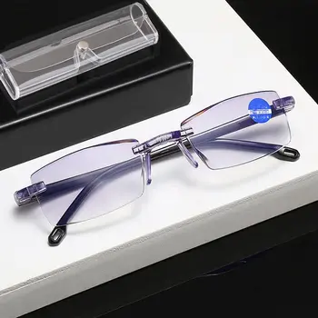 Multifocus HD Glass Lens Light Progressive Fashion Blocking For Blue Light Blocking Fashion Accessory Reading