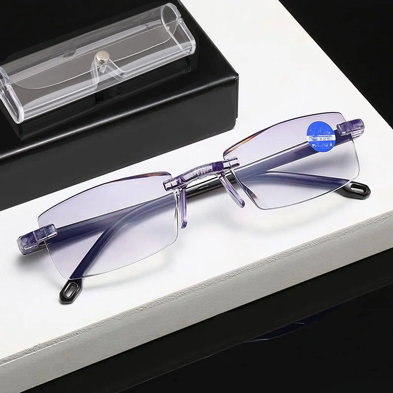 Progressive Reading Glasses Blue Light Filter | Reading Glasses Progressive  Lenses - Reading Glasses - Aliexpress