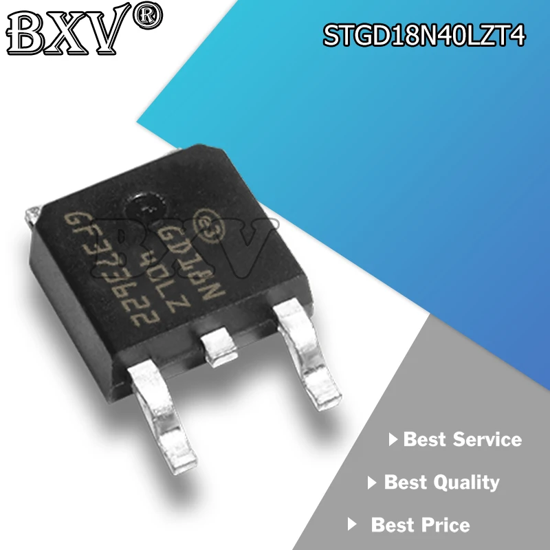 10PCS STGD18N40LZT4 TO252 GD18N40LZ IGBT STGD18N40LZ TO-252 | Электронные компоненты и принадлежности