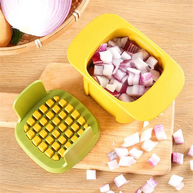 Multifunctional Vegetable Chopper French Fries Cutter Household Hand Pressure Onion Dicer Cucumber Potato Slicer Kitchen Tools