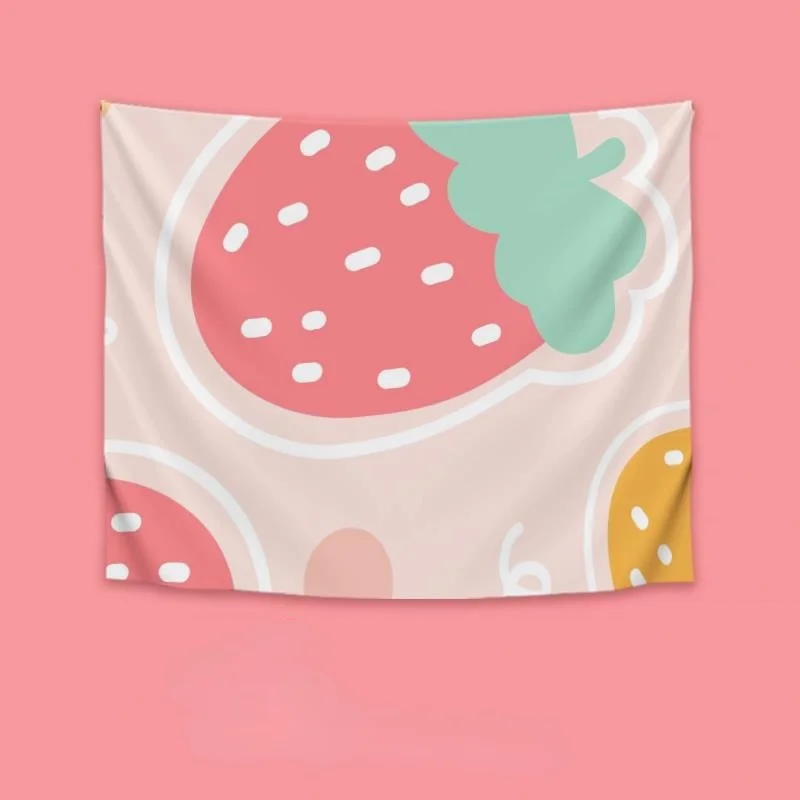 

Cute Cartoon Bear Tapestry Bohemia Room Decoration Korean Style Tapestries Dorm Room Essentials Wall Cloth Tapestries Tapiz