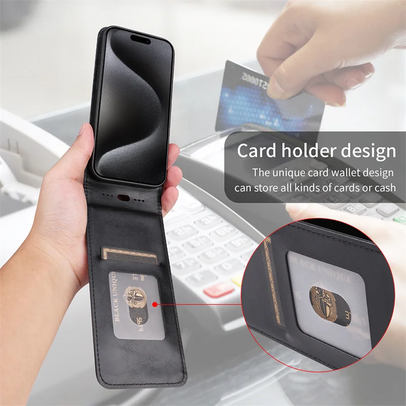 For Motorola Moto G05 4G Vertical Flip Cover Case Silicone Soft Leather Wallet Card Protector Case For Motorola Moto E15 4G