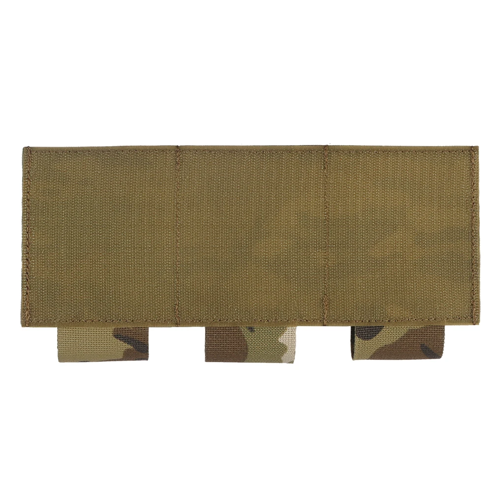 Tactical Triple 762 Magazine Pouch Elastic Retention Hook&Loop Rifile MAG Bag Built-in Plate Carrier FCPC FCSK Hunting Airsoft 3
