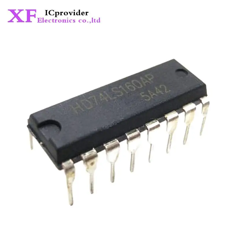 

50 шт./лот HD74LS160 DIP-16 IC лучшее качество.