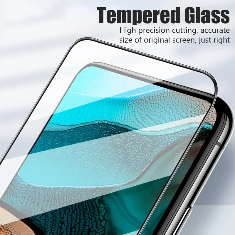 3PCS Full Cover Tempered Glass for Xiaomi Redmi Note 12 11 10 9 8 Pro 9S 10S 11S Screen Protector for Redmi 10C 10 9C 9A