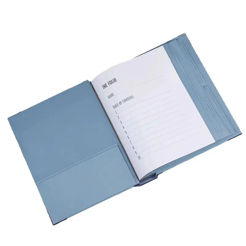 

Document Storage Folder Multipurpose File Organizer Binder Portable File Folder With 10 Envelopes Family Document Binder For